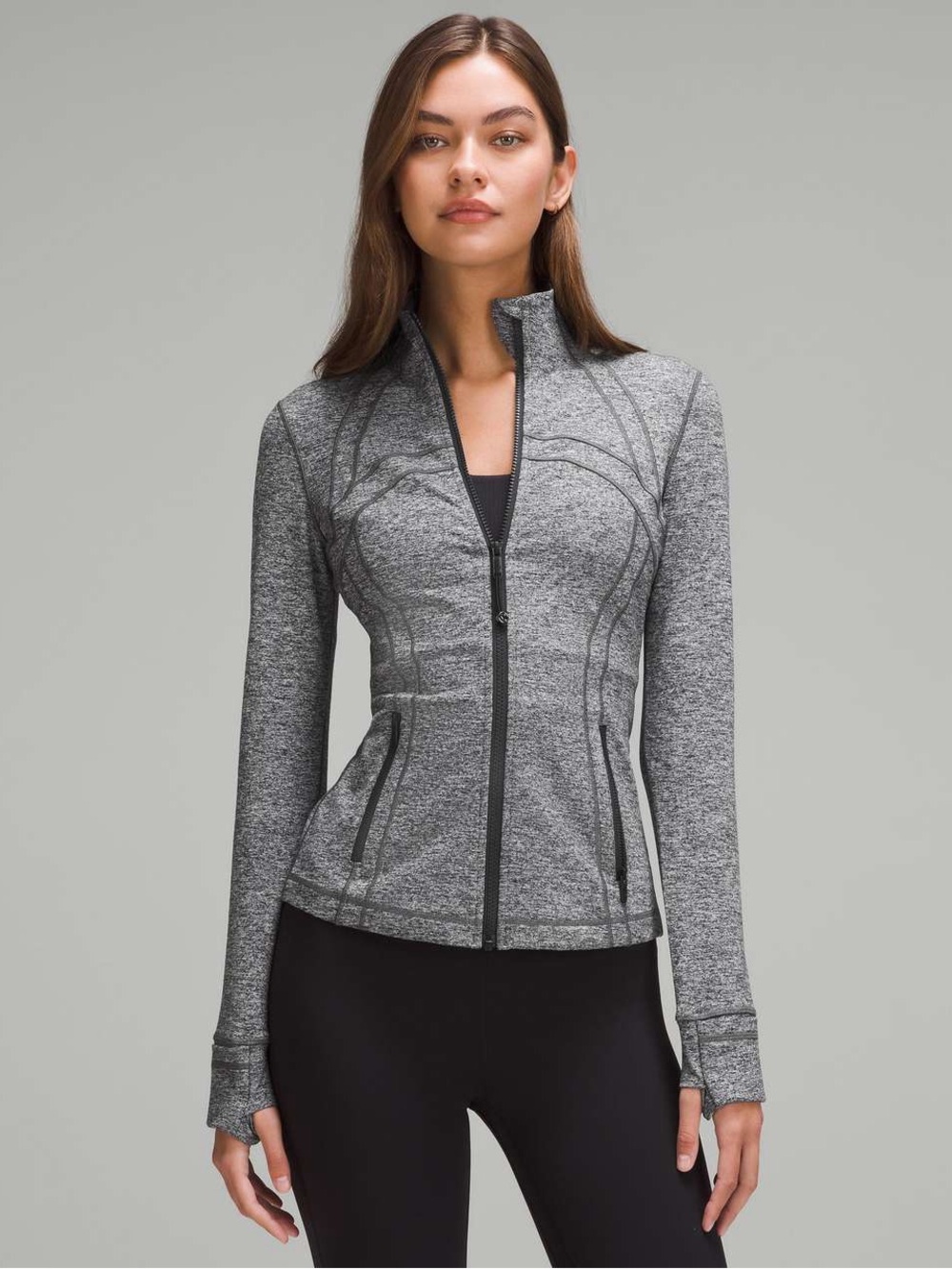 Lululemon Heathered Grey Define Jacket